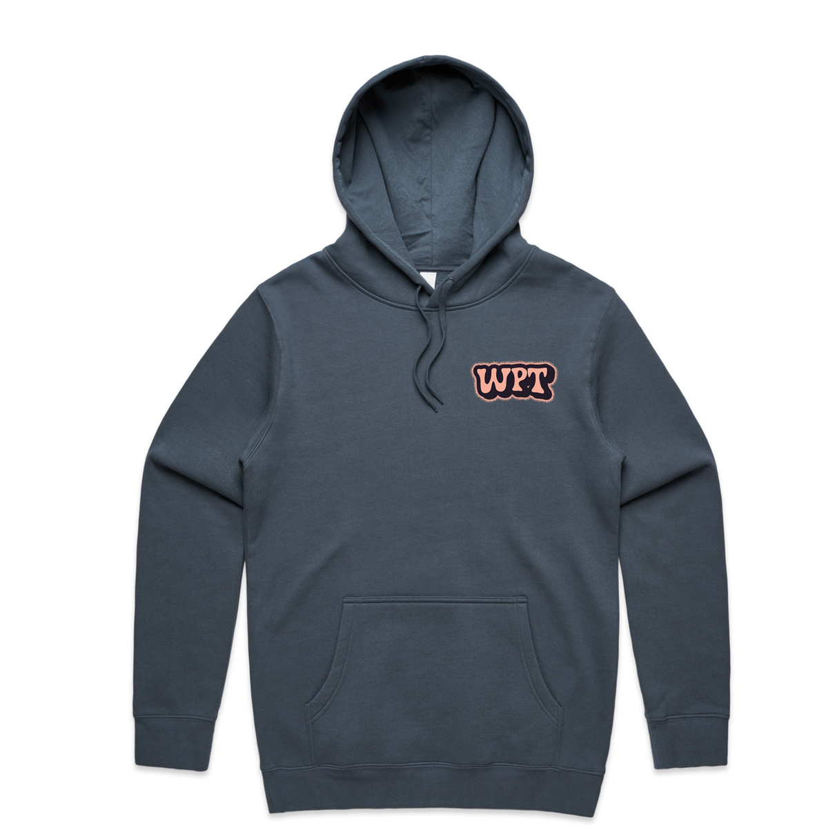 Happy WPT Chip Hoodie (Petrol Blue)