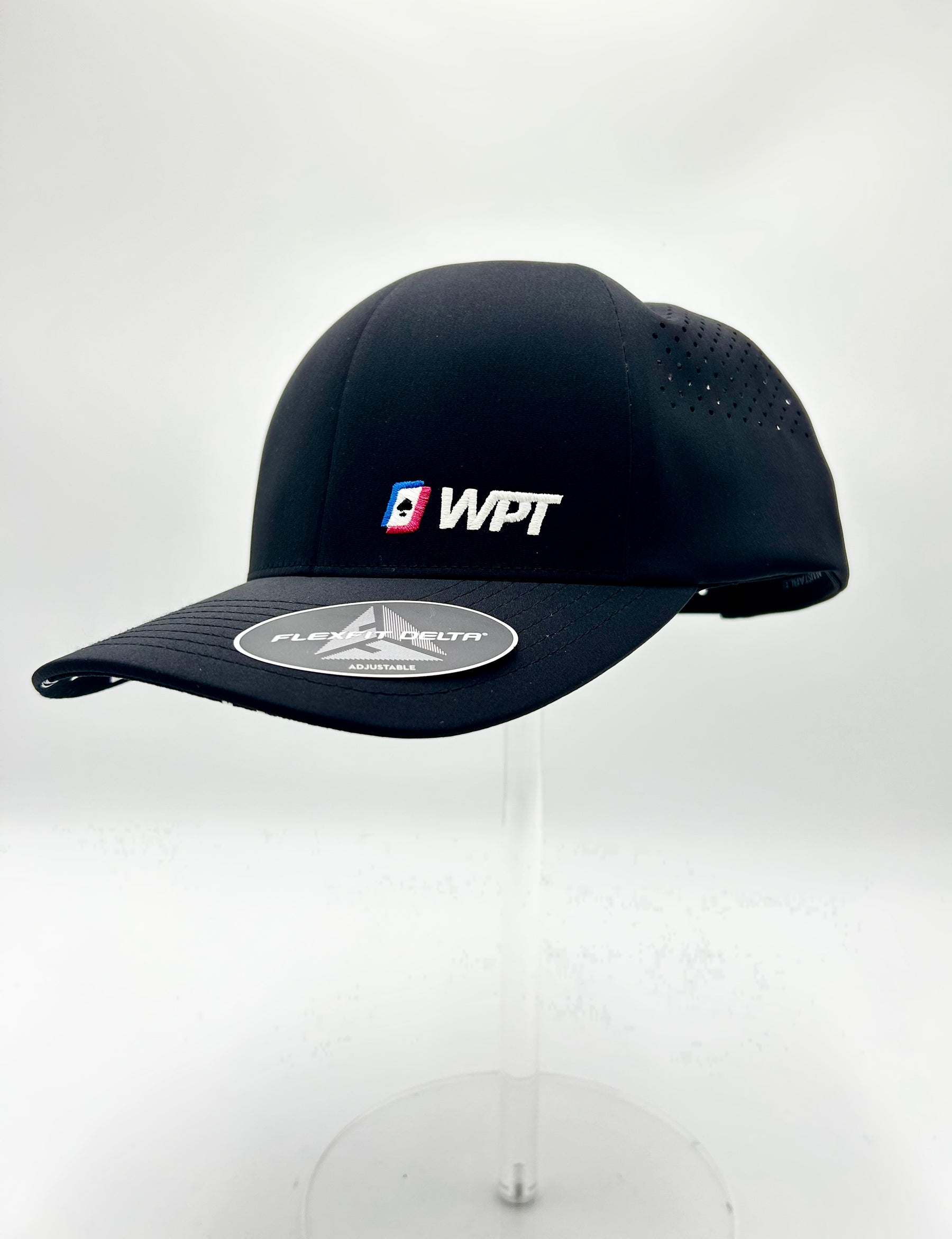 WPT Delta Perforation Hat (Black)