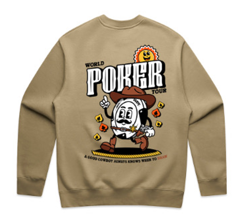 WPT x Lodge Chipster Crew Neck - Sand