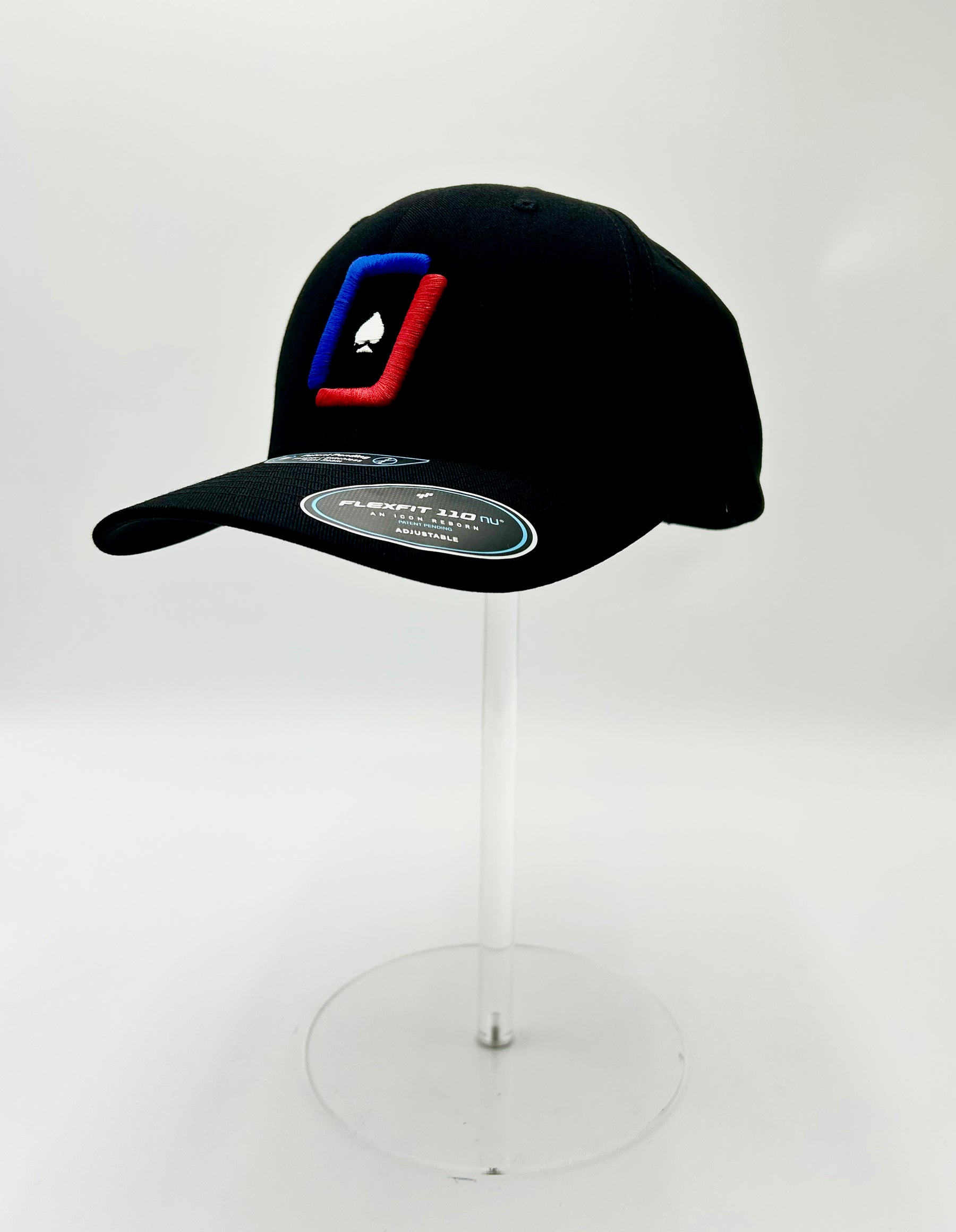 WPT Snapback Icon Hat (Black / Color Logo)