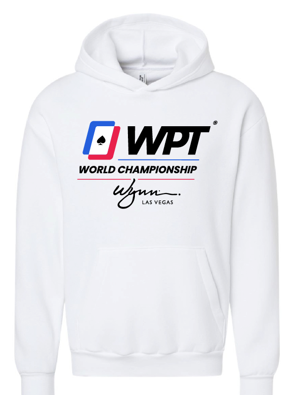 WPT Championship Hoodie (White)