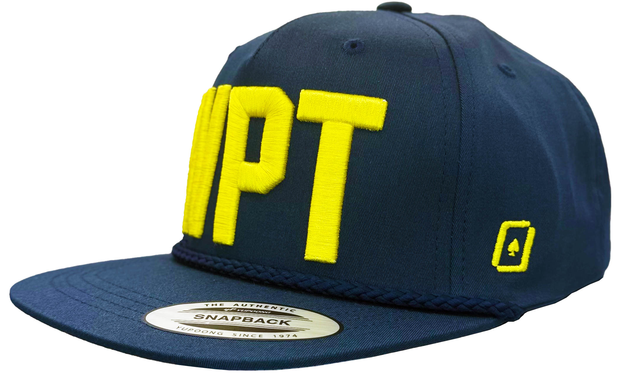 WPT Big Block Hat (Navy/Yellow)