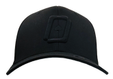 WPT Icon Flexfit Hat (Black/Black Logo)
