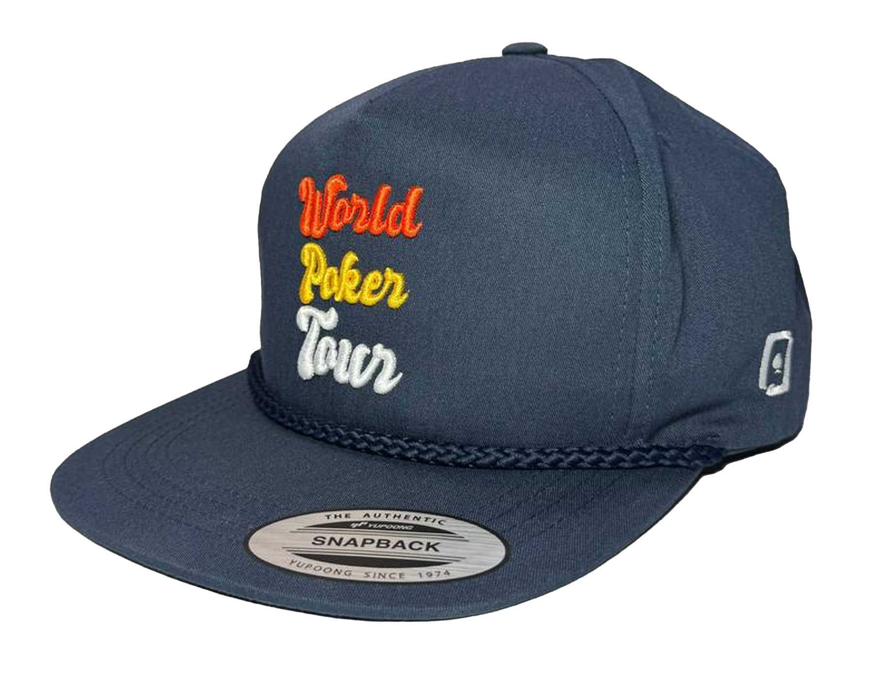 WPT Retro Rope Hat (Blue/Retro Script)