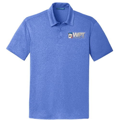 WPT Polo Shirt (Royal Heather)