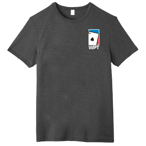 WPT Weathered Tee with Spade Logo (Washed Black)