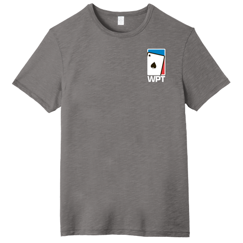 WPT Weathered Tee with Spade Logo (Elephant Grey)