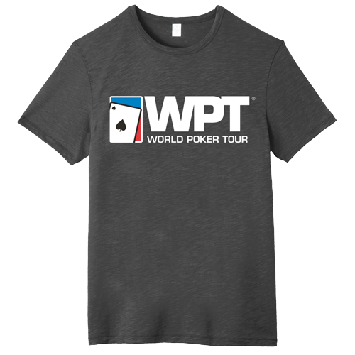 WPT Large Logo Weathered Tee (Washed Black)