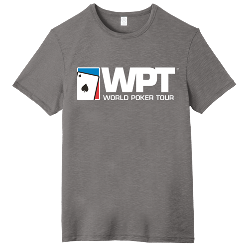 WPT Large Logo Weathered Tee (Elephant Grey)
