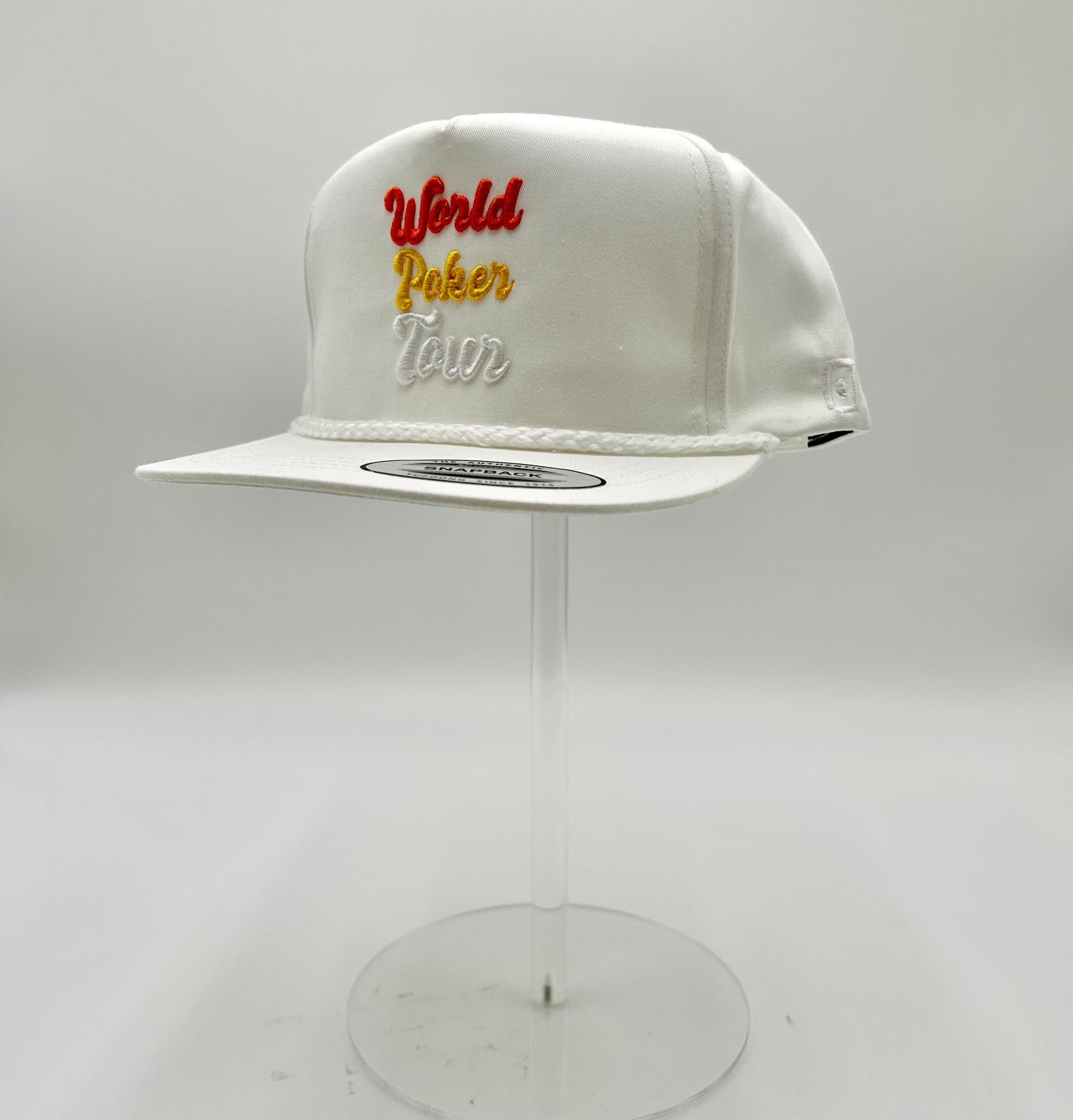 WPT Retro Rope Hat (White/Light Colored Retro Script)