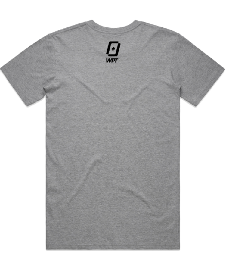 Just Fold Happy Chip T-Shirt (Heather Grey)