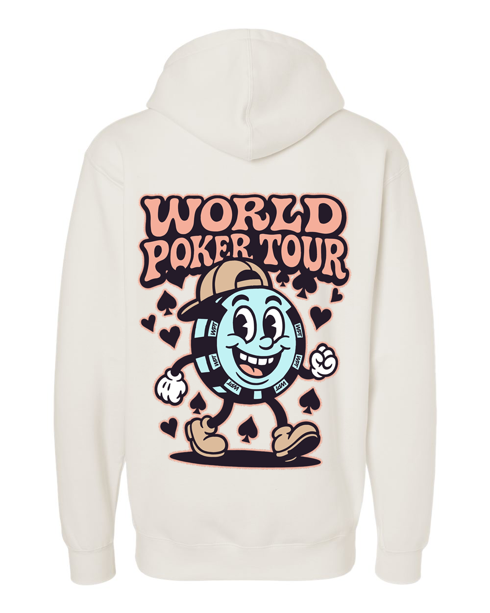 Happy WPT Chip Hoodie (Bone)