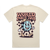 Happy WPT Chip T-Shirt (Faded Ecru)