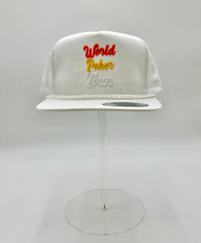 WPT Retro Rope Hat (White/Light Colored Retro Script)
