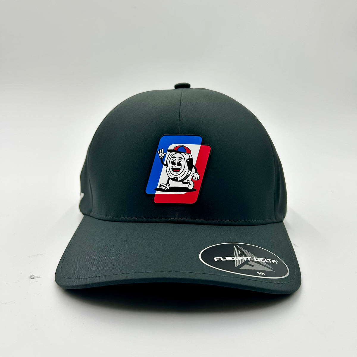 WPT Delta Flexfit Hat (Chipster/Dark Grey)