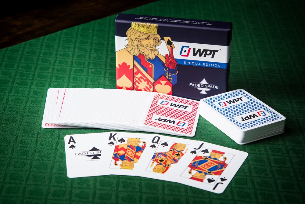 WPT Playing Cards - Faded Spade
