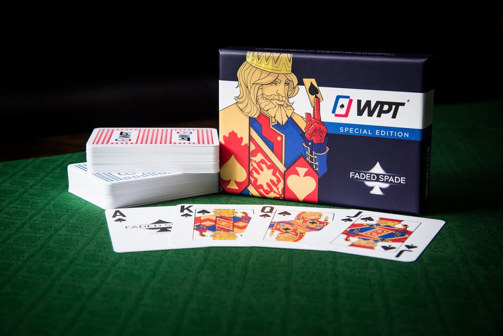 WPT Playing Cards - Faded Spade