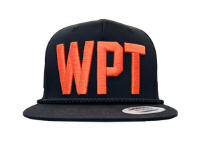 WPT Big Block Hat (Black/Orange)