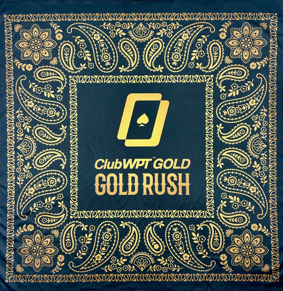Gold Rush by ClubWPT Gold Bandana