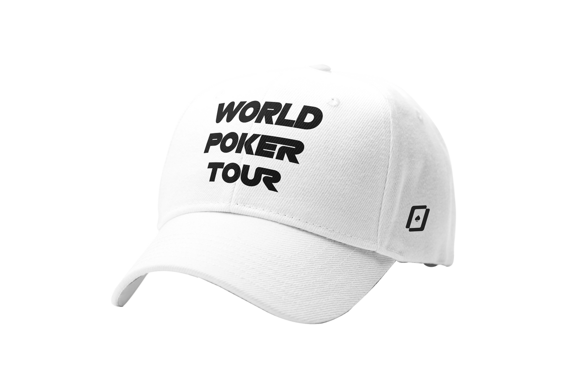 World Poker Tour Race Hat (White)