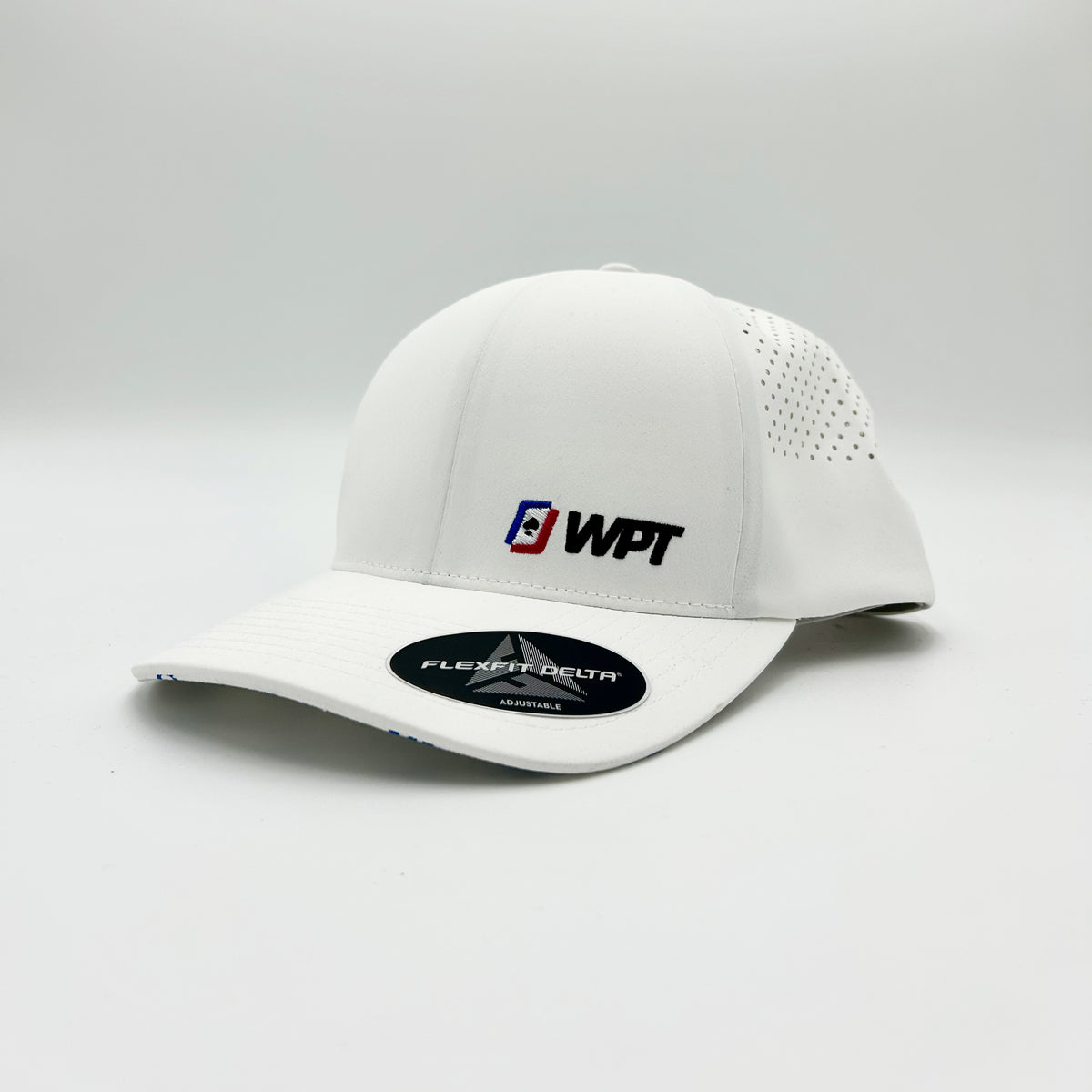 WPT Delta Perforation Hat (White)