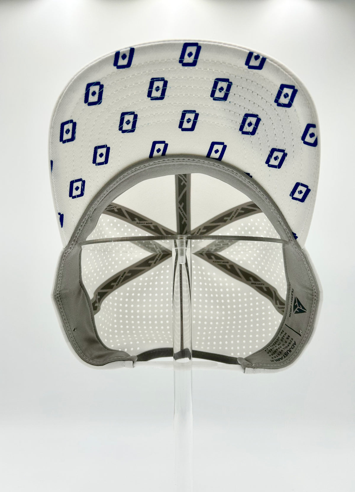WPT Delta Perforation Hat (White)