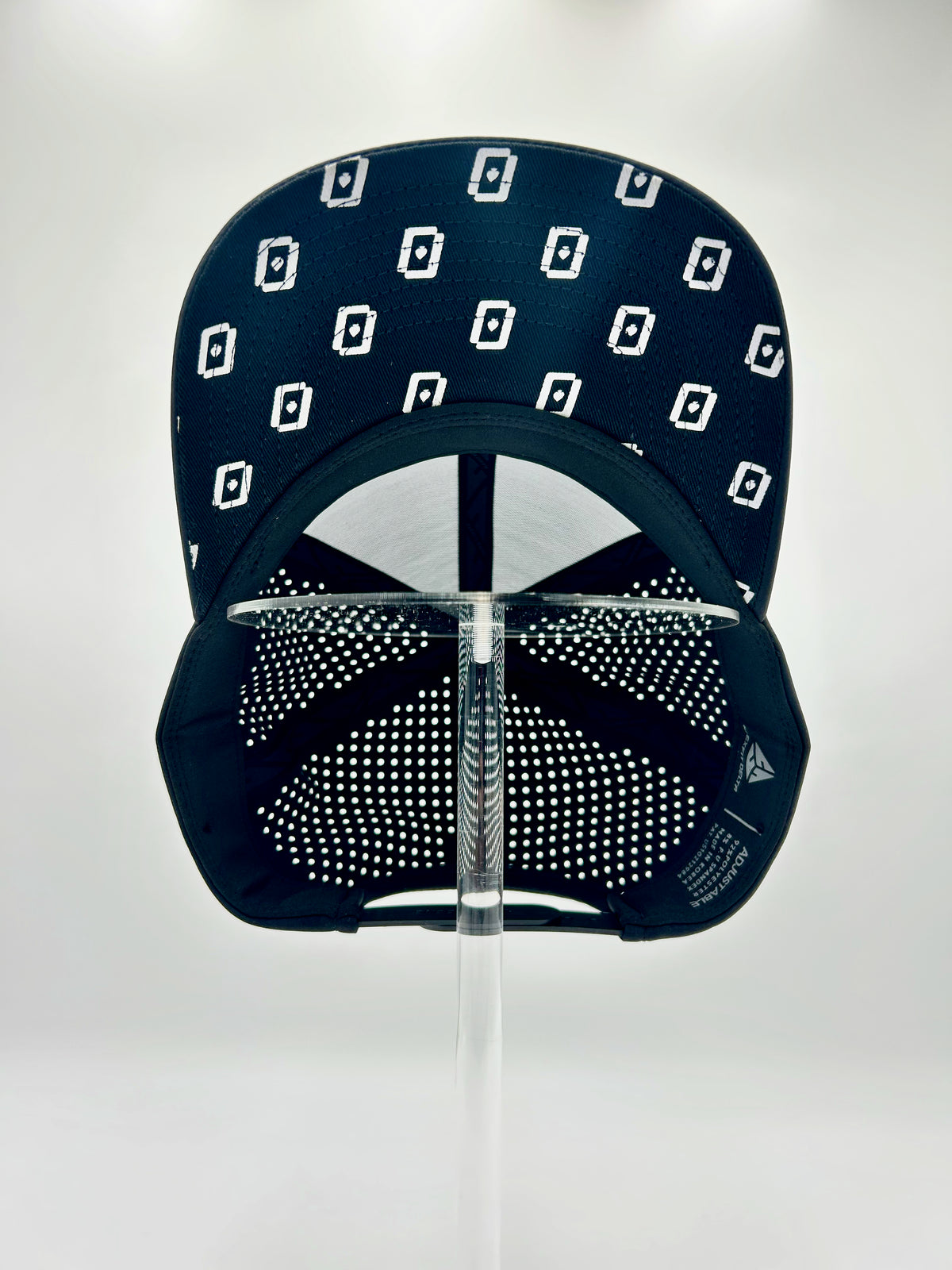 WPT Delta Perforation Hat (Black)