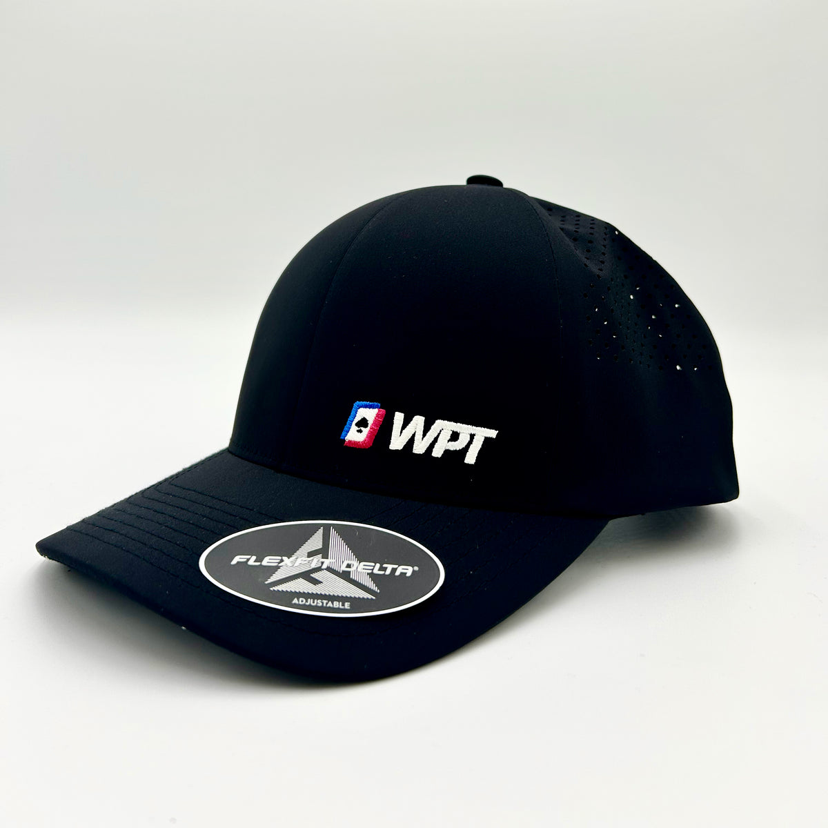 WPT Delta Perforation Hat (Black)