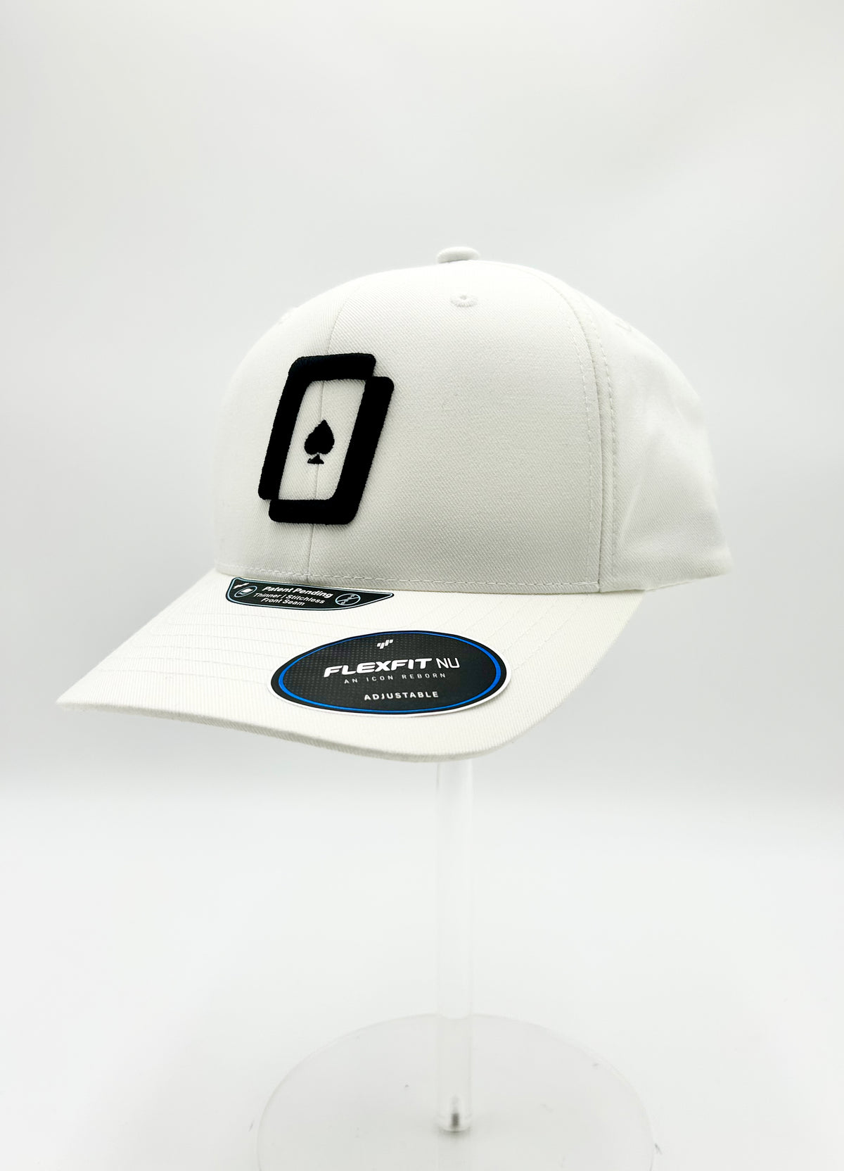 WPT Snapback Icon (White / Black Logo)