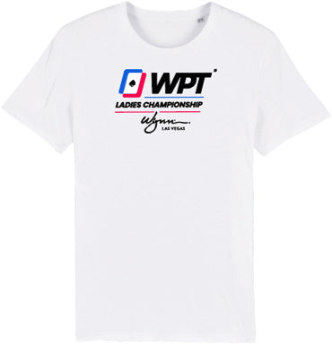 WPT Ladies Championship T-Shirt (White)