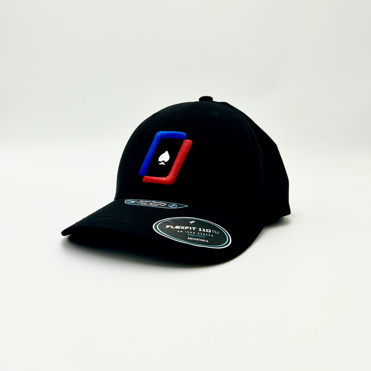 WPT Snapback Icon Hat (Black / Color Logo)