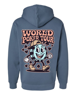 Happy WPT Chip Hoodie (Storm Blue)