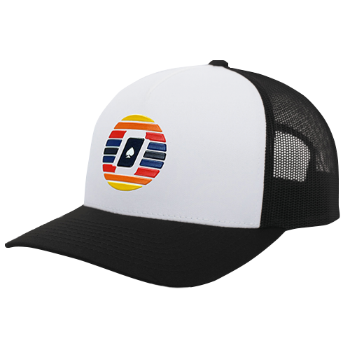 WPT Logo Trucker Cap (Sunset)