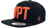 WPT Big Block Hat (Black/Orange)