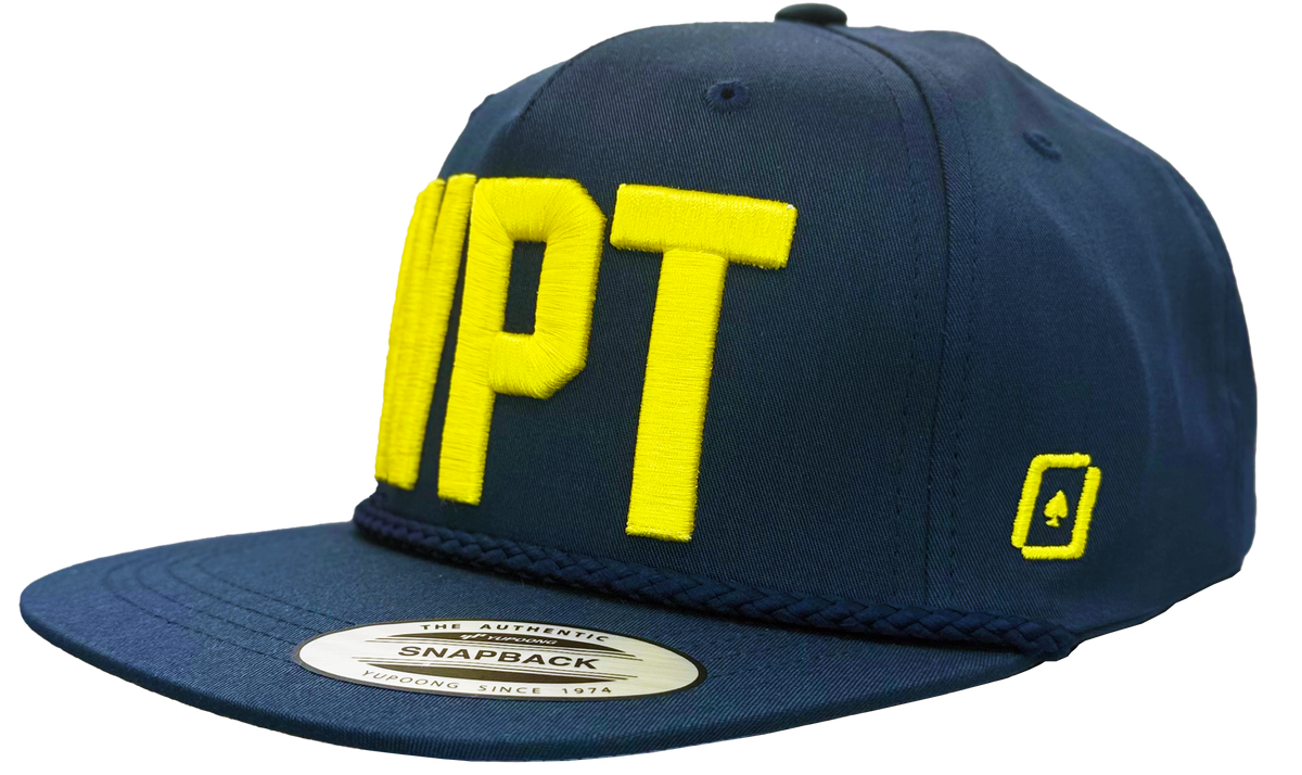 WPT Big Block Hat (Navy/Yellow)
