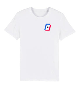 Men's Logo Left Breast White T-Shirt