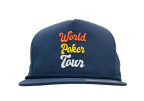 WPT Retro Rope Hat (Blue/Retro Script)