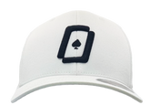 WPT Icon Flexfit Hat (White/Black Logo)