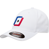 WPT Flexfit Hat (white/color logo)