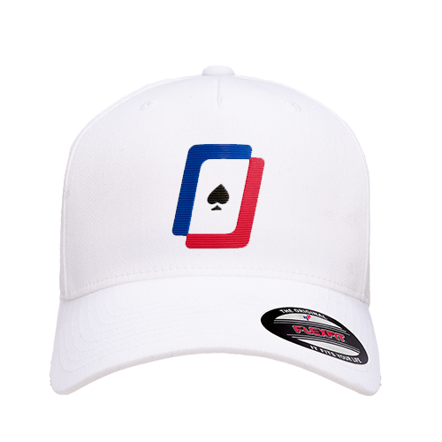 Flexfit logo) WPT Hat (white/color