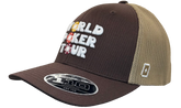 WPT Chip Logo Trucker Hat (Brown/Khaki)