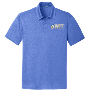 WPT Polo Shirt (Royal Heather)
