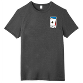 WPT Weathered Tee with Spade Logo (Washed Black)