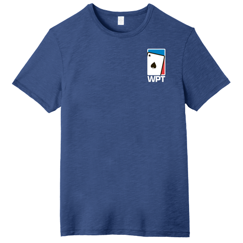 WPT Weathered Tee with Spade Logo (Royal Blue)