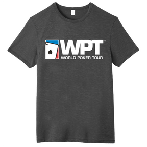 WPT Large Logo Weathered Tee (Washed Black)