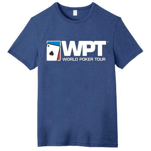 WPT Large Logo Weathered Tee (Royal Blue)