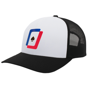 WPT Logo Trucker Hat (white/color logo)