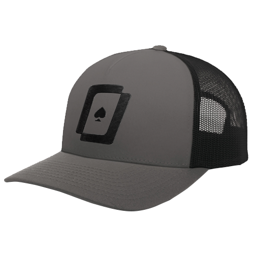 WPT Logo Trucker Cap (dark grey)