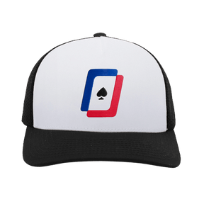 WPT Logo Trucker Hat (white/color logo)