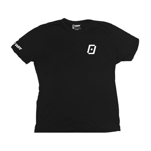Men's Logo Left Breast Black T-Shirt